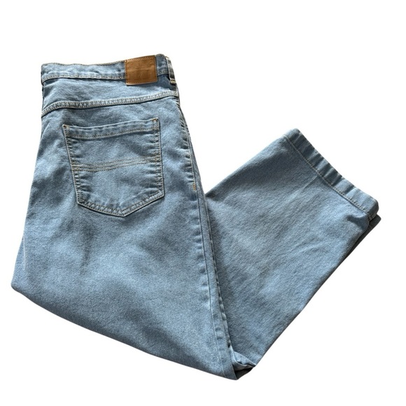 Haband Casual Joe Men's Jeans LIGHT WASH Waist SZ 40 XS EUC - Picture 2 of 7